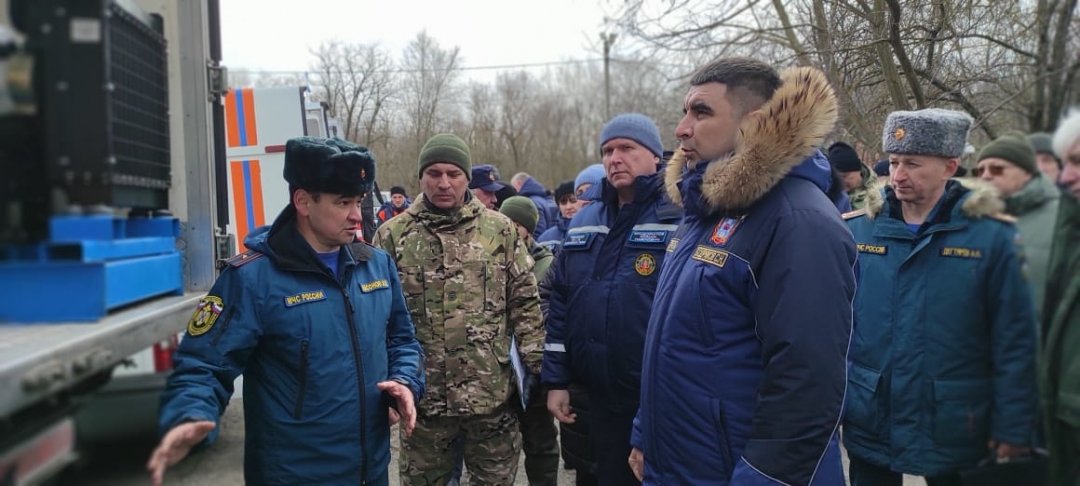 В Ростовской области прошли учения по ликвидации последствий  паводка